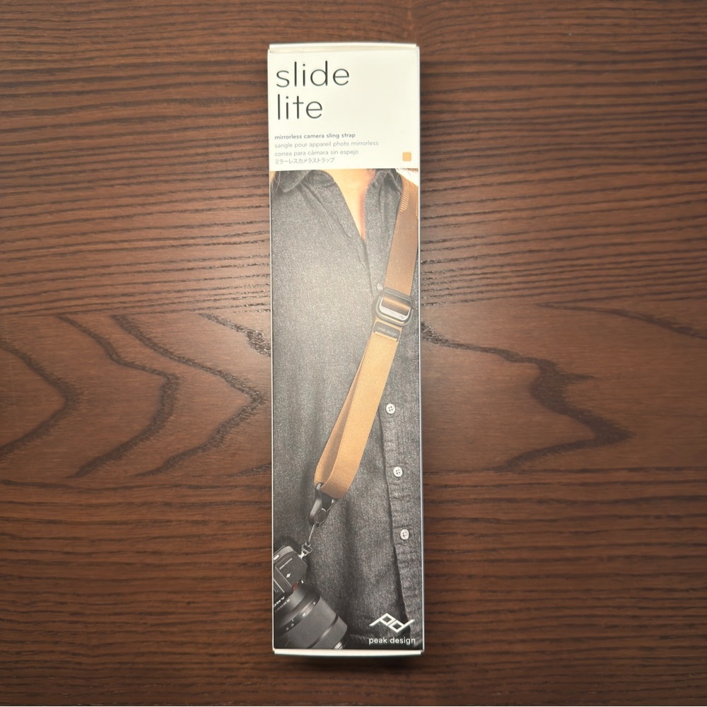 Peak Design Slide Lite Camera Strap in Canyon